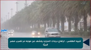 تنبيه الطقس.. ارتفاع درجات الحرارة يكشف عن موجة حر تضرب مصر قريبًا
